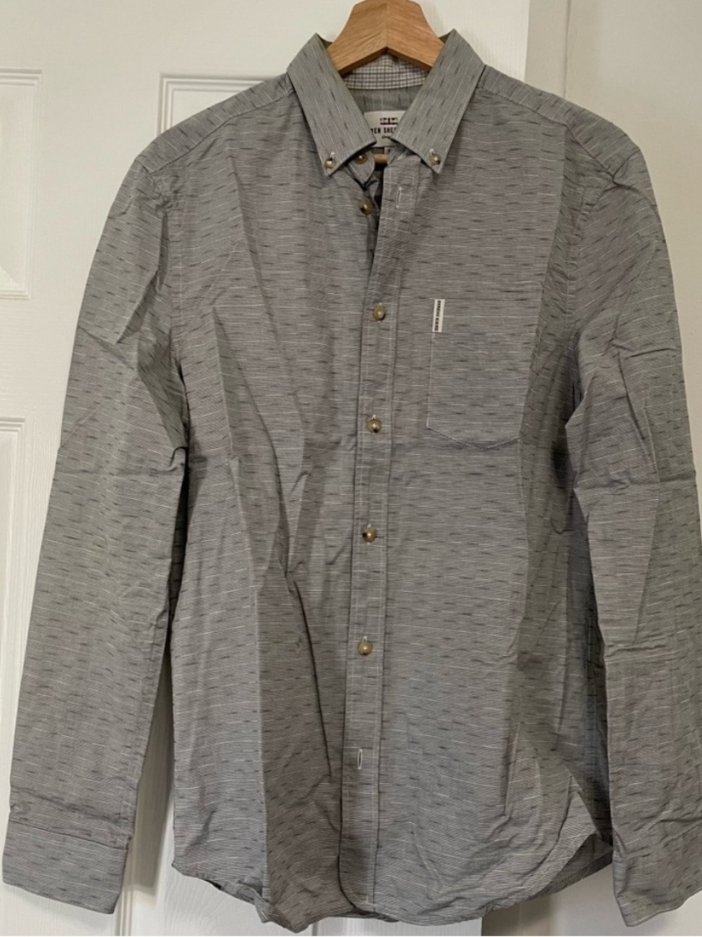 Ben Sherman Men's Long-Sleeve Button-Down Shirt Small - Picture 4 of 7